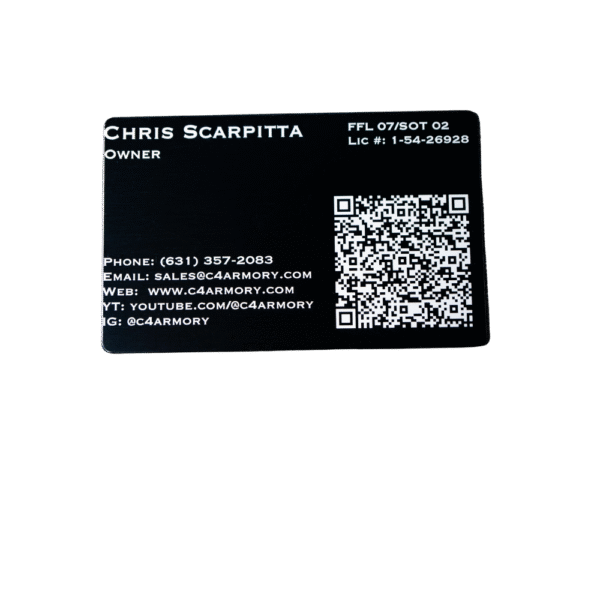 Custom Metal Business Cards (.8mm thick) - Image 3