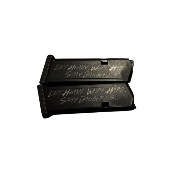 Custom Engraved Glock Mags